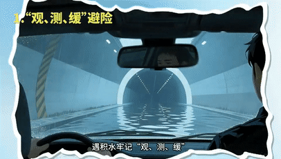 @所有人,雨天车辆涉水,牢记避险要诀!-有驾 @所有人,雨天车辆涉水,牢记避险要诀!-有驾