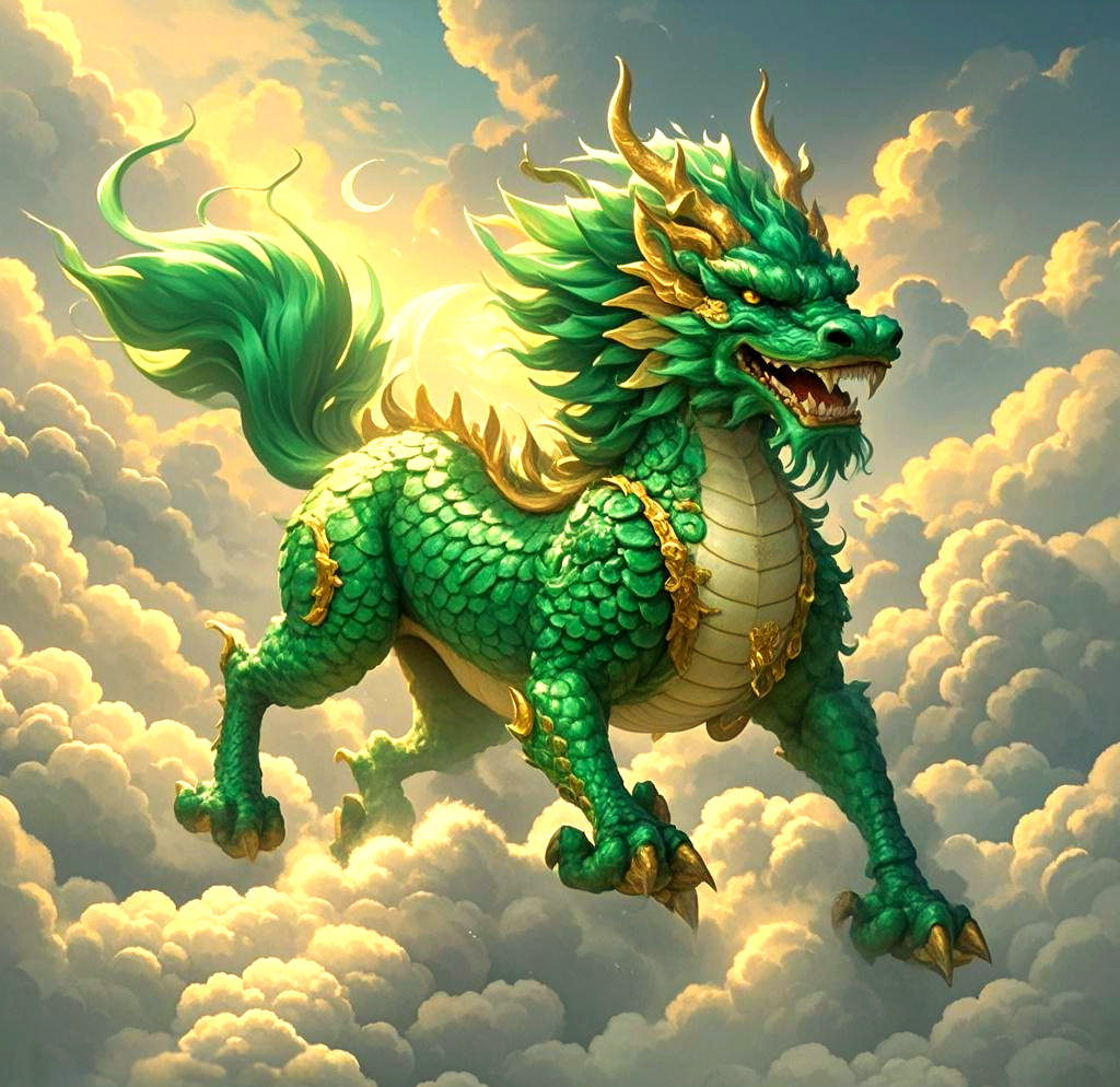 探索麒麟神兽:多样吉祥之选,你心仪哪一款?