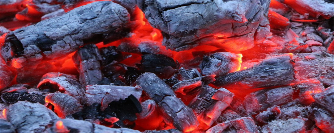 木炭在氧气中燃烧的现象