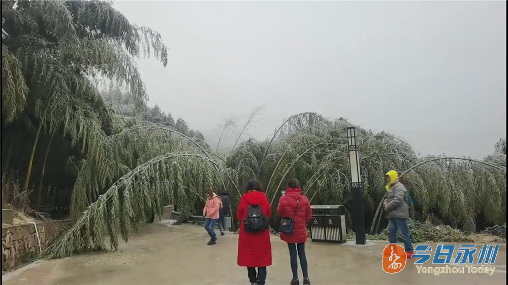 湖南永州下雪图片