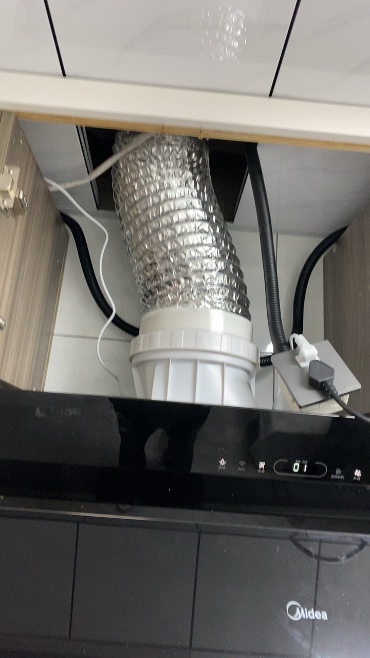 美的油烟机管道脱落怎么办