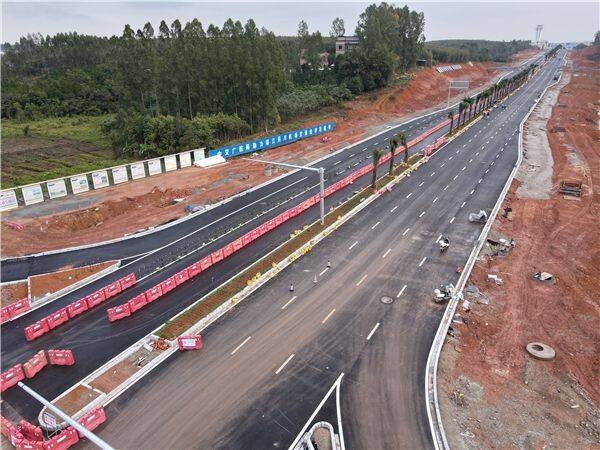 通往湛江吴川机场的5条"空港门户道路"拉通