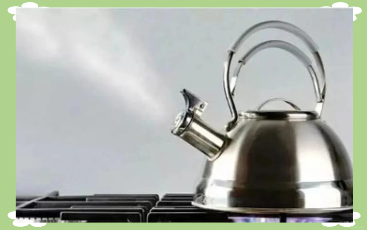 你会发现一个有趣的现象:在烧开水时,壶嘴附近反而看不到"白气"