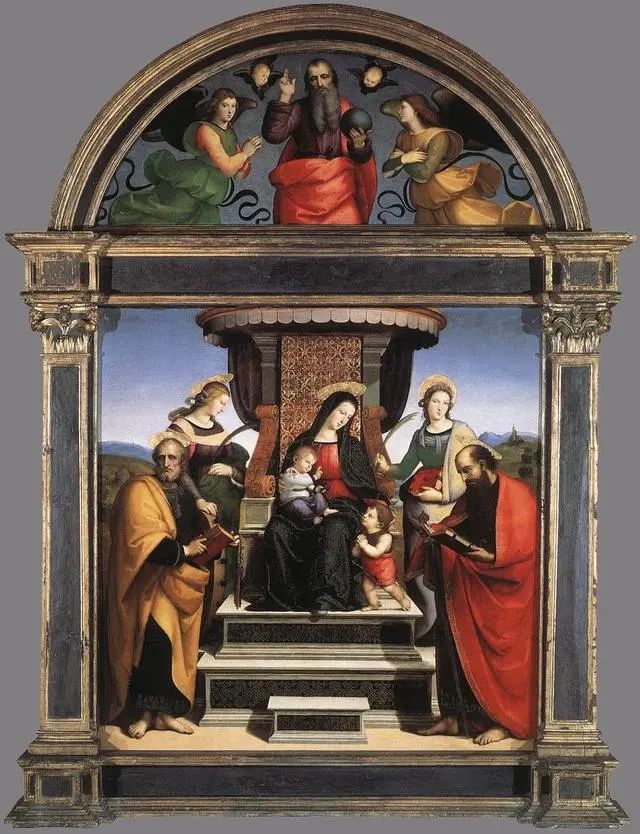 中世纪祭坛画图片