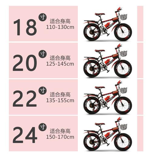22寸自行车轮胎尺寸对照表