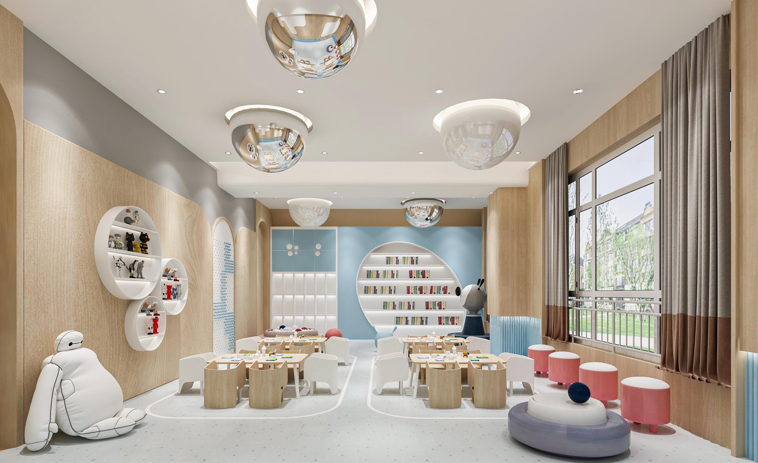 成都早教中心装修如何选择风格?