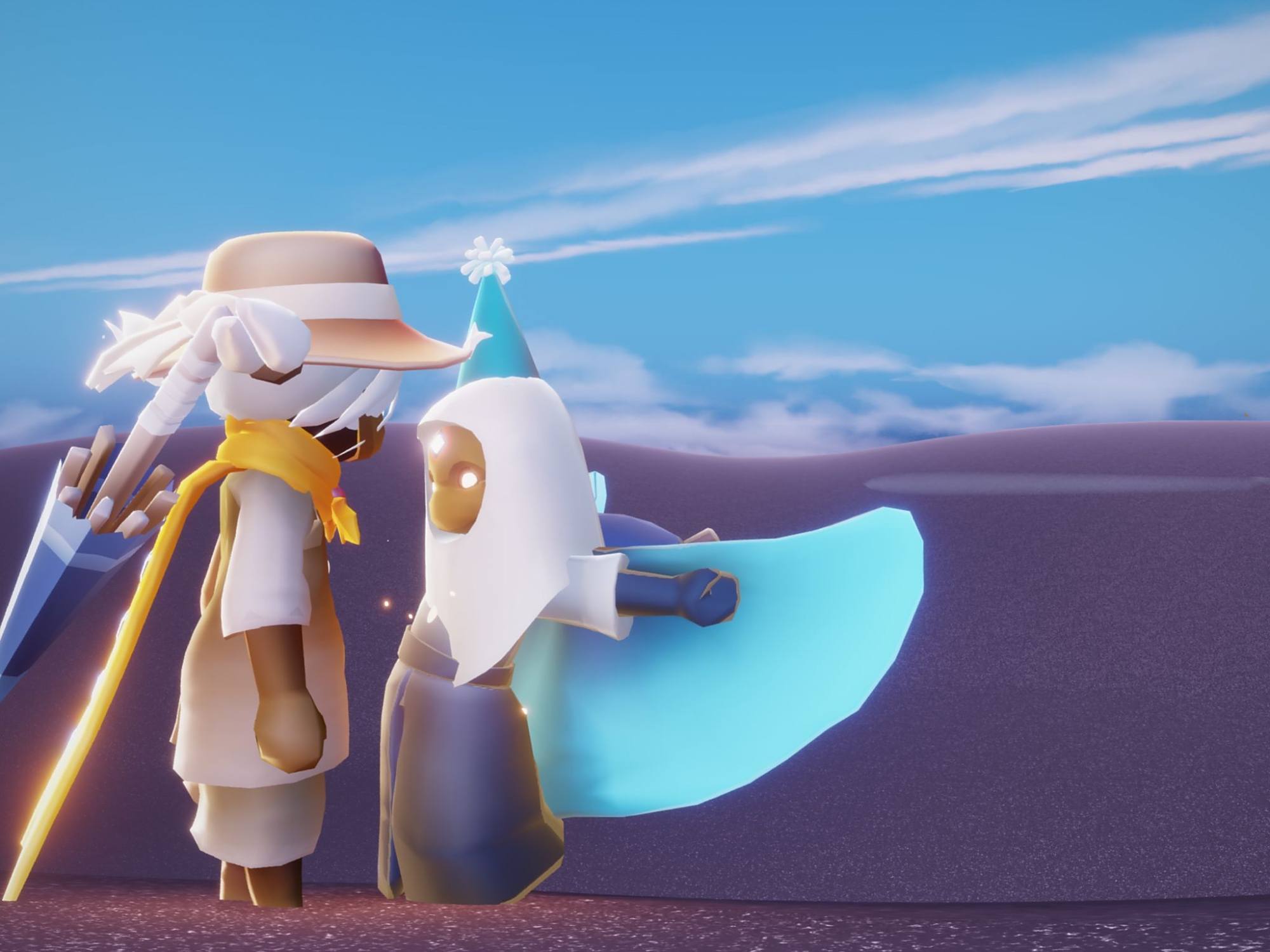 光遇:一个适合8岁的游戏,38岁阿姨云野撩汉,88岁老汉暮土驯龙