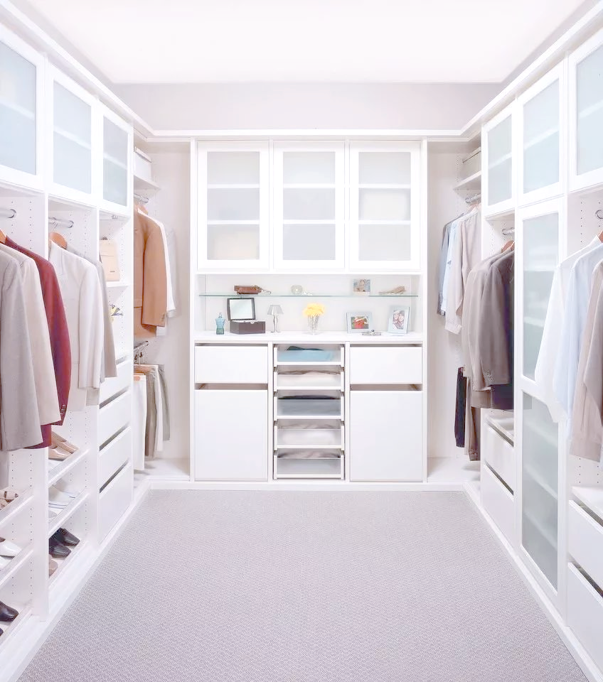 多款衣帽间设计图,智慧收纳空间