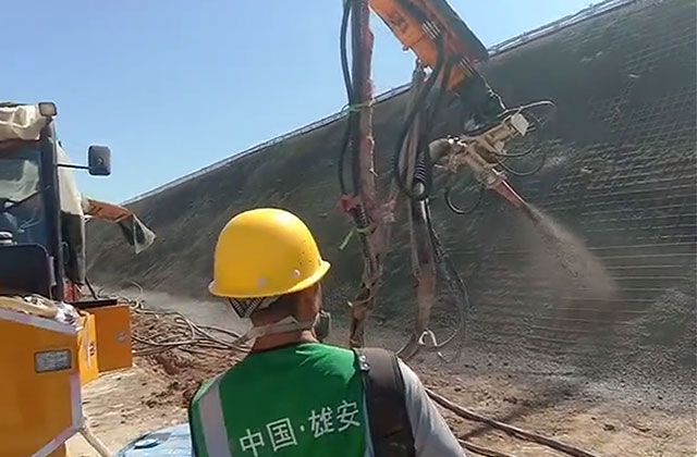 混凝土湿喷机械手