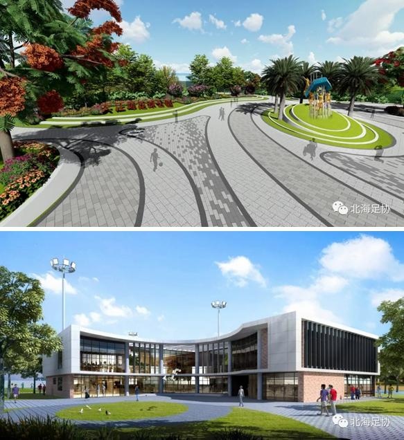 东郡大江埠两大足球公园同步建设,22个球场等着你哟