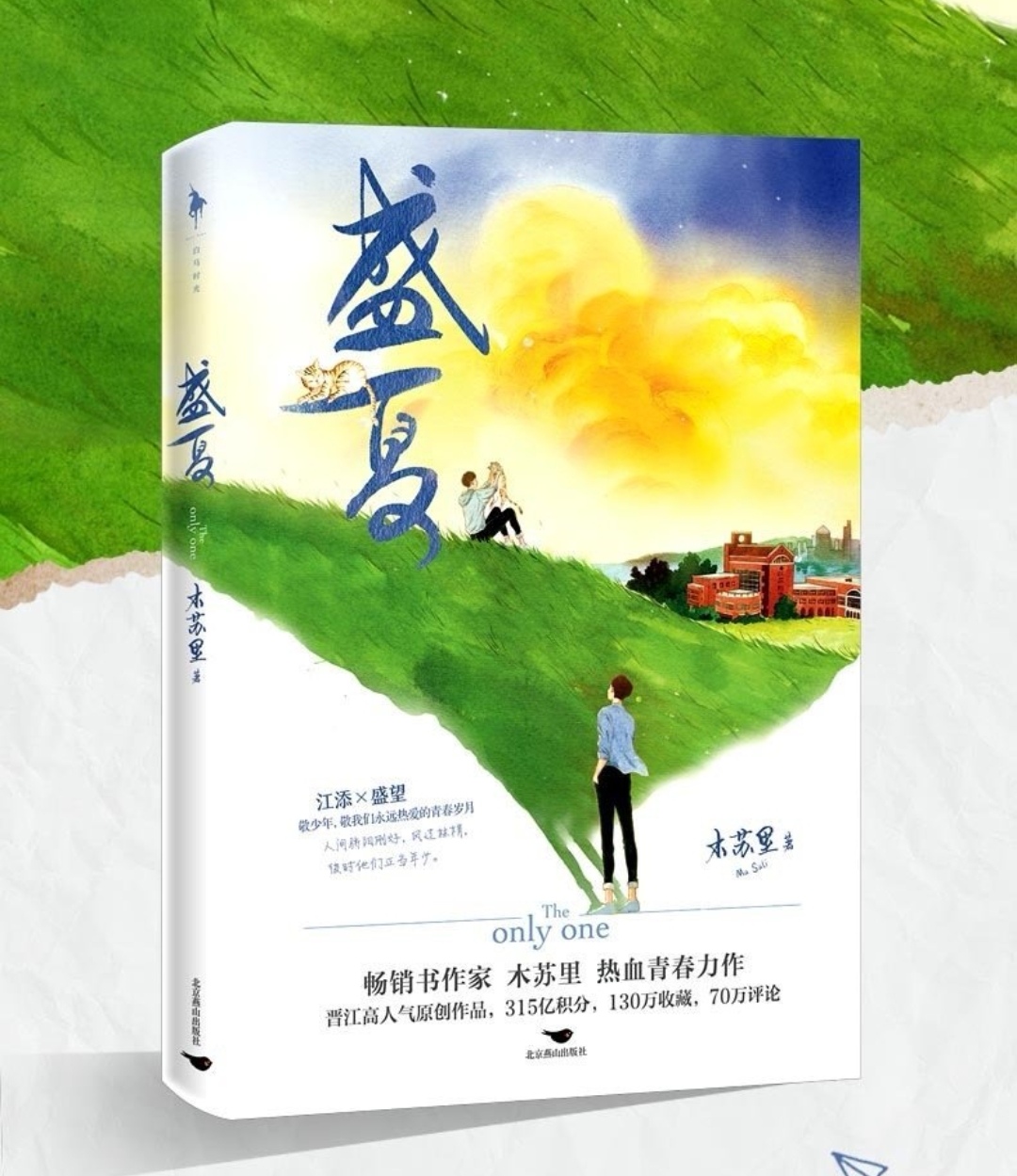 木苏里的《某某》新版实体书来了!改名为《盛夏》,42日上线