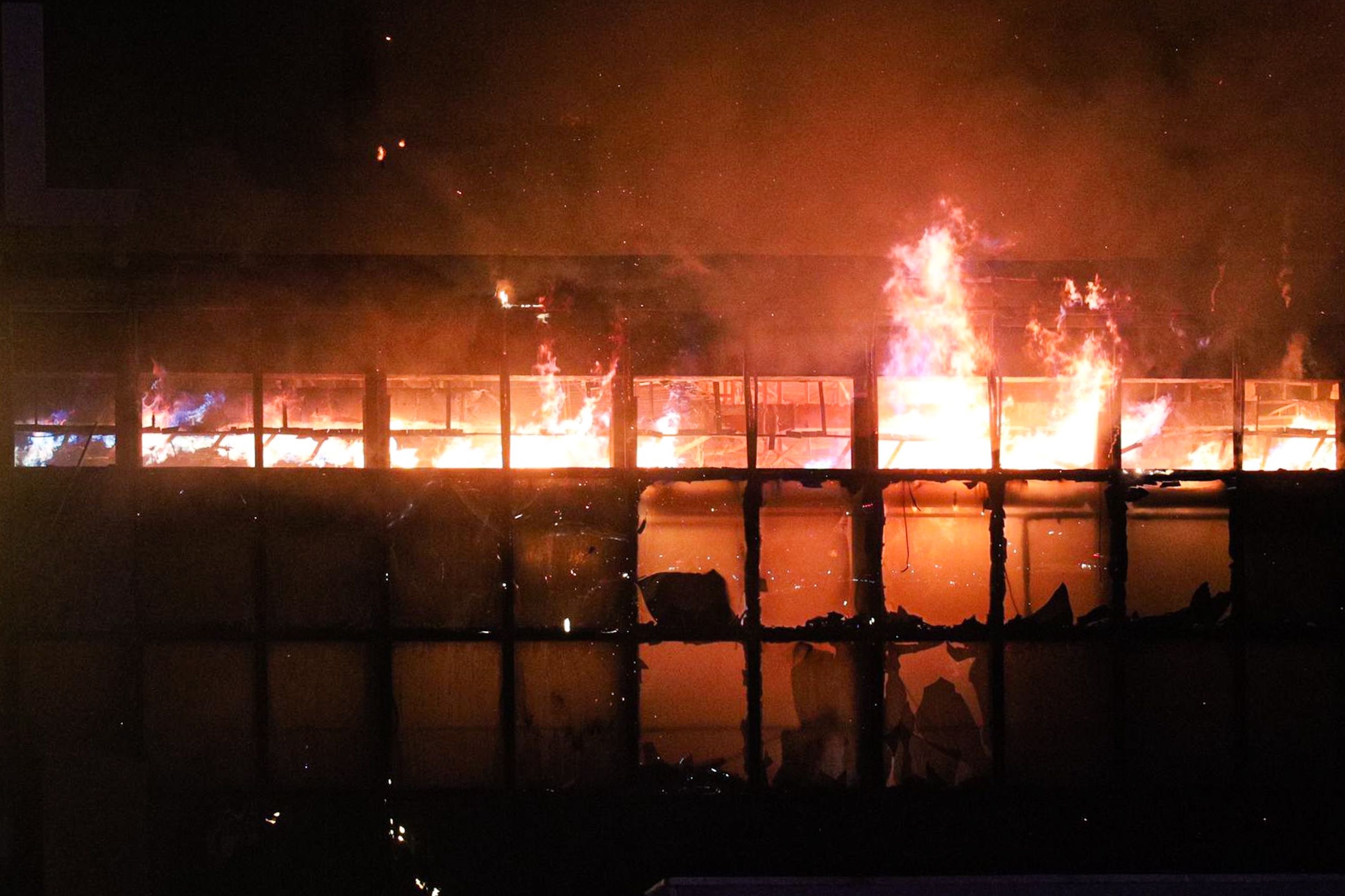 多图直击:莫斯科近郊恐怖袭击现场