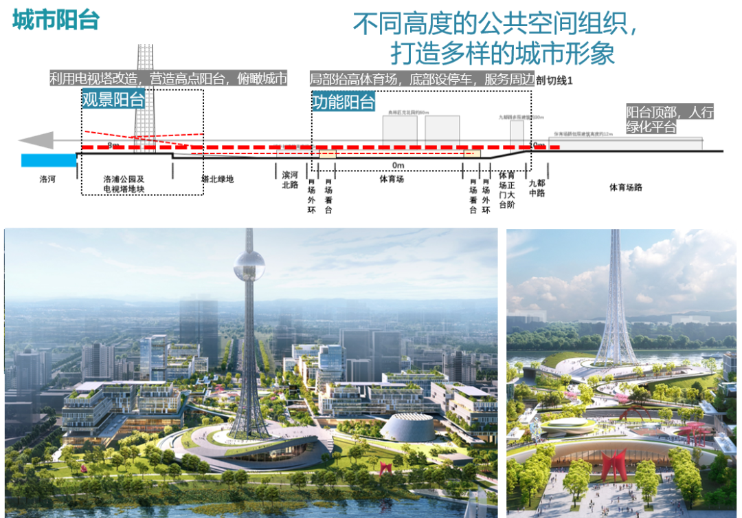 最新規劃!洛陽電視塔,西工體育場改造方案公佈