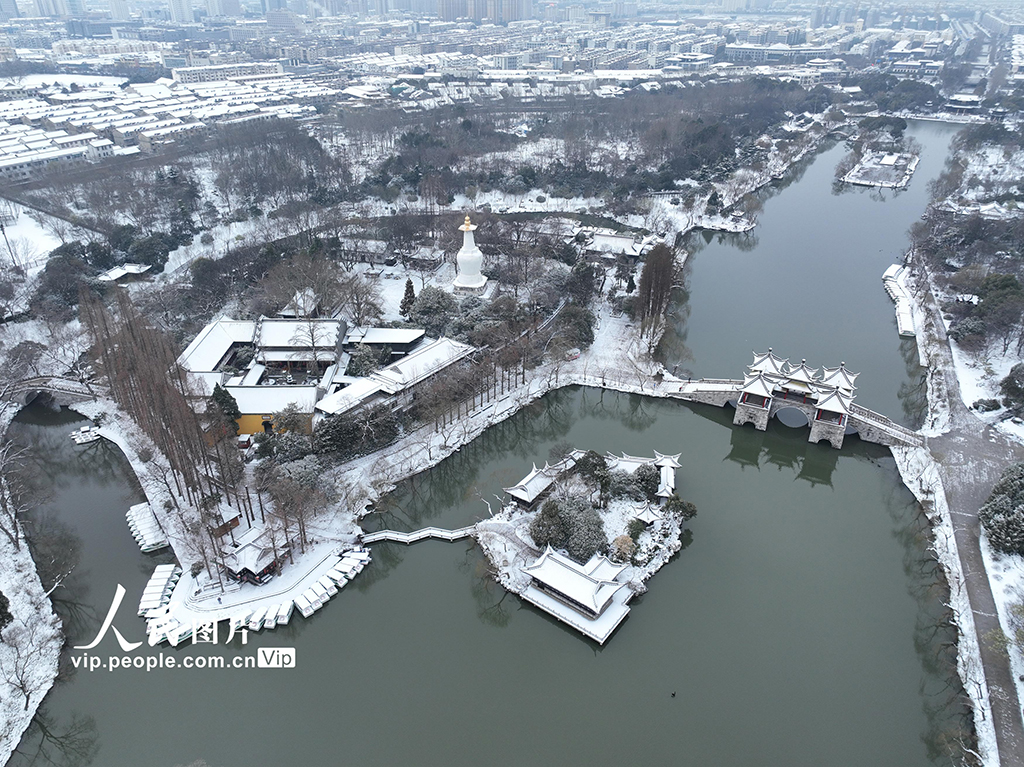 扬州雪景高清图片图片