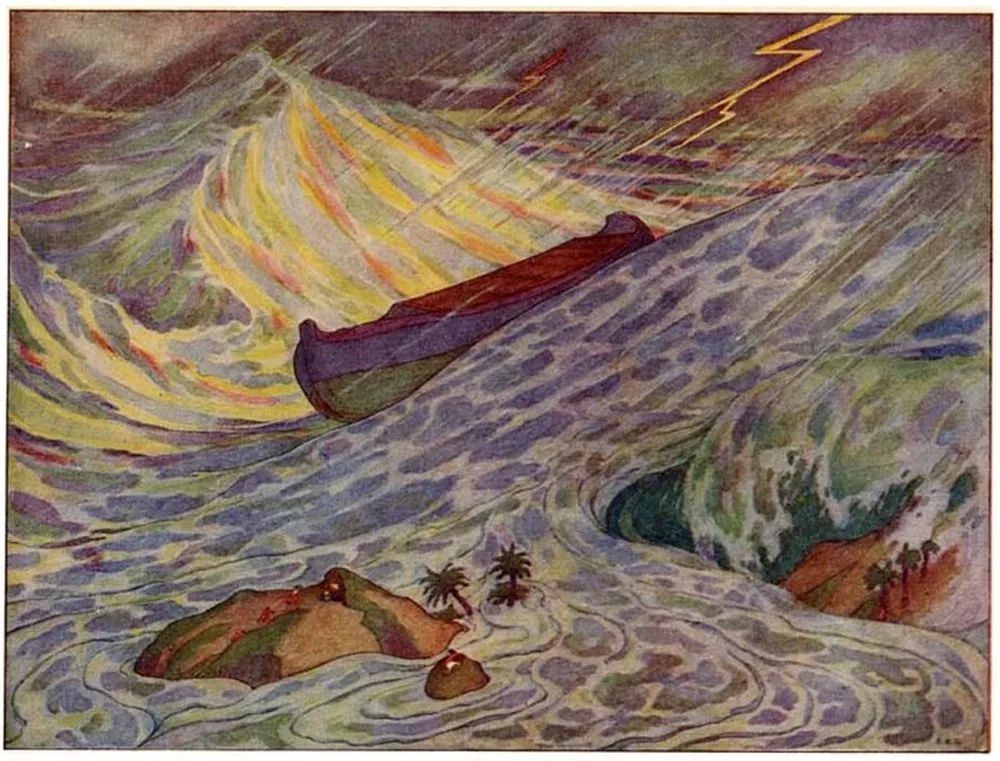 绘本|诺亚方舟的故事 ( the story of noahs ark )