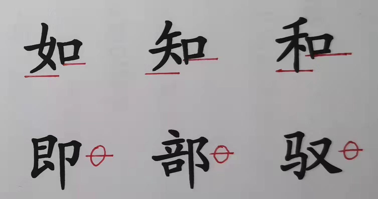汉字左右结构的书写技巧