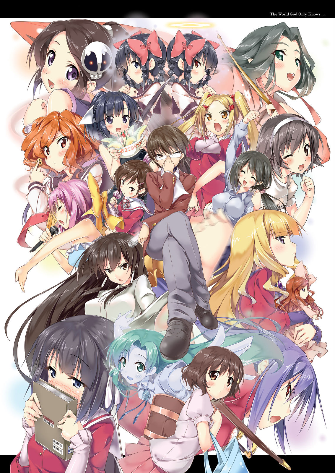 《只有神知道的世界》:游戏高手在现实中攻略女生的恋爱喜剧