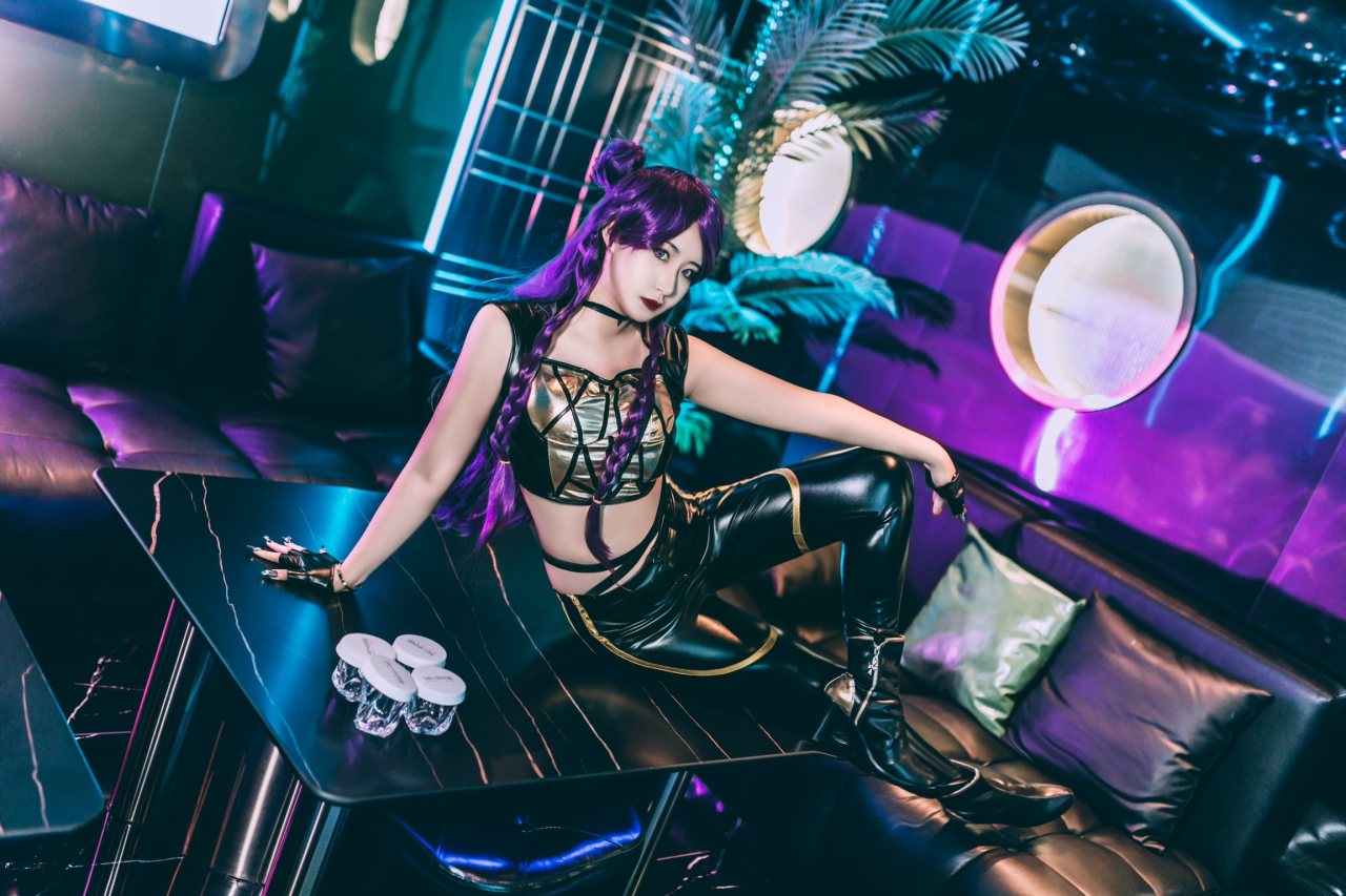 英雄联盟kda 卡莎cosplay