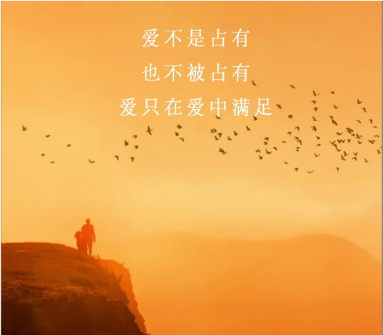 两个人,两颗心,渐行渐远