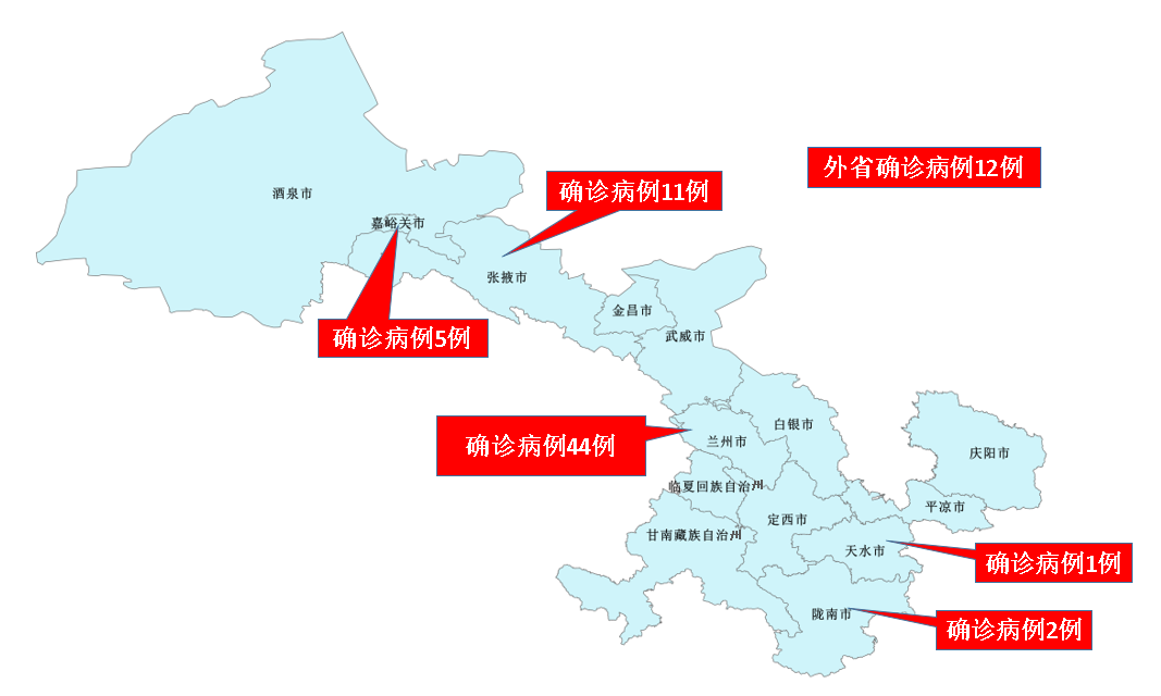 涉及隴南這些地方!最新甘肅省確診病例省內軌跡一覽表