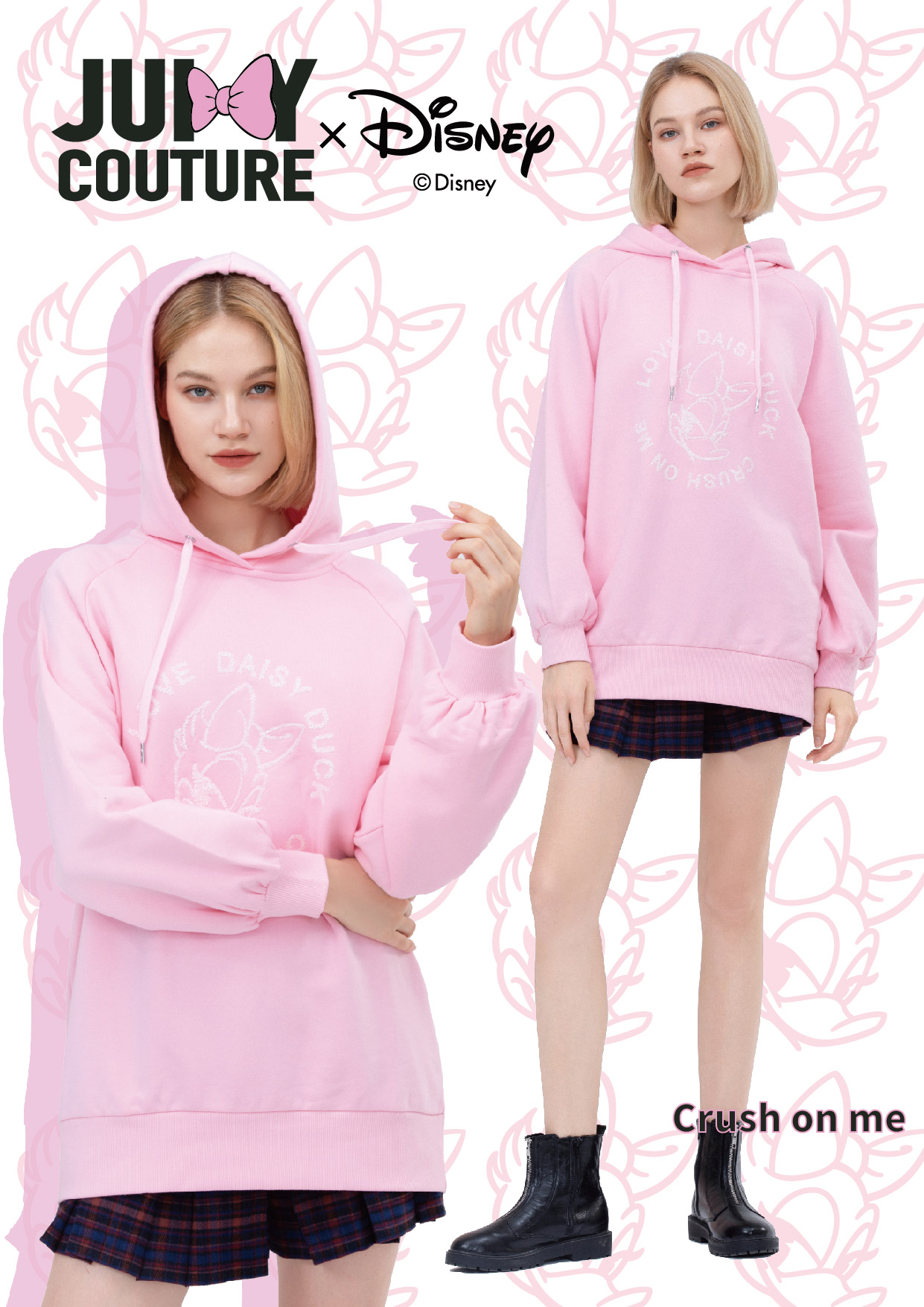 这么可爱?juicy couture迪士尼黛丝合作胶囊系列