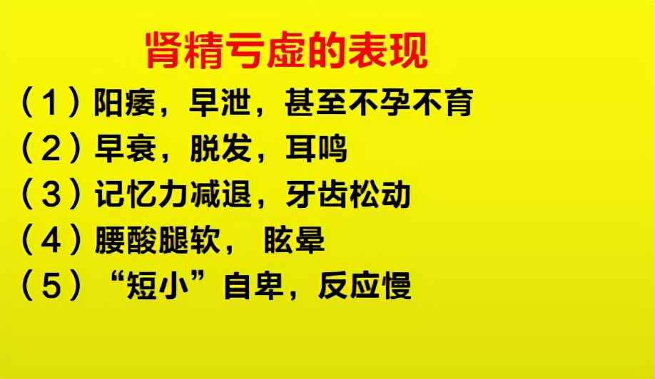 肾阴虚,肾阳虚,肾精亏虚,肾虚的五个阶段,看看你在哪个阶段?