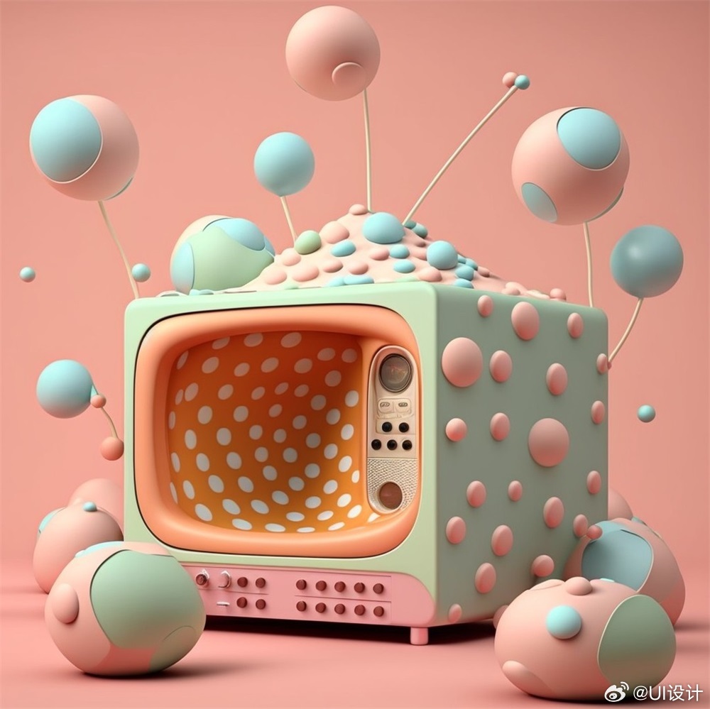 层次分明3d剪纸插画