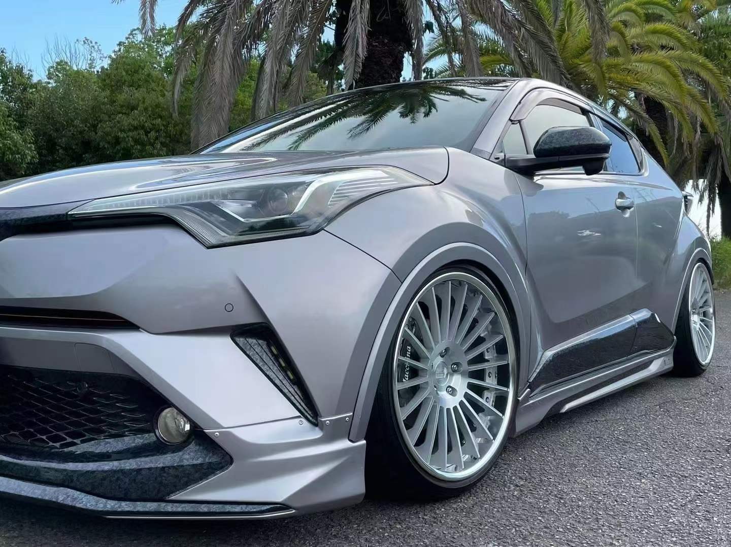 低趴suv姿态 丰田chr改装airbft气囊减震