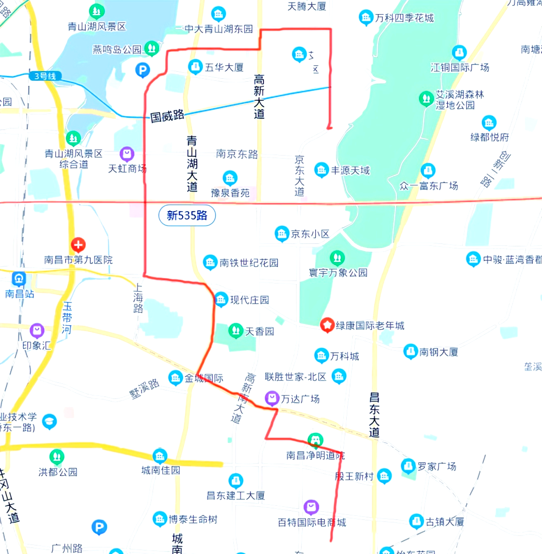 南昌公交线路调整详情:210路优化及新增256路解析