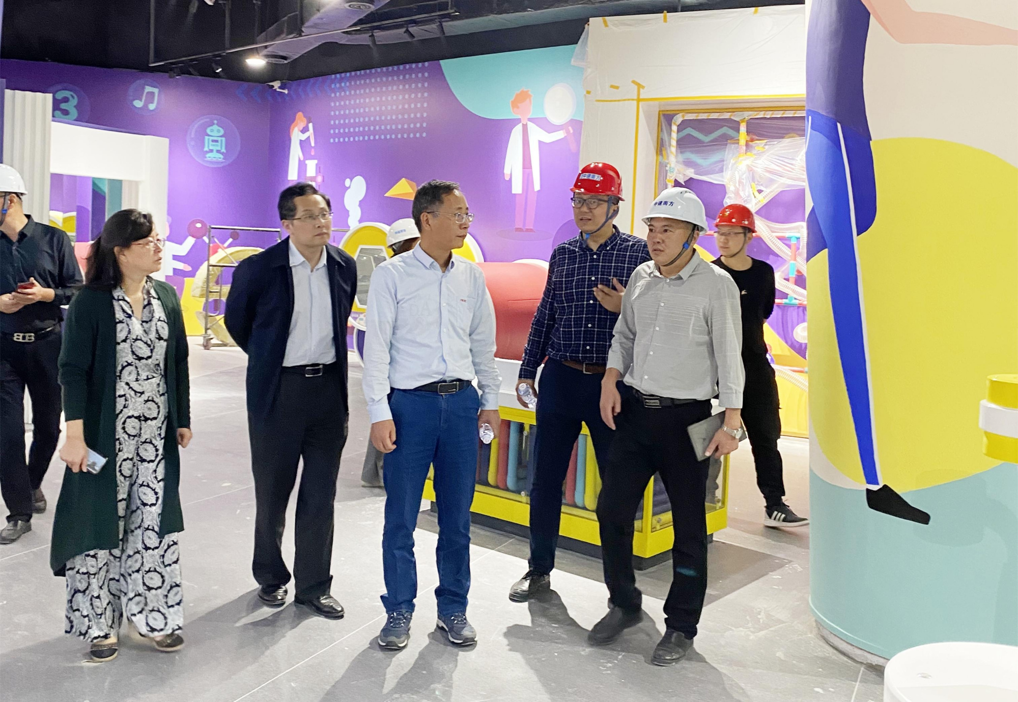 王雄副市长调研鹰潭科技馆新馆建设