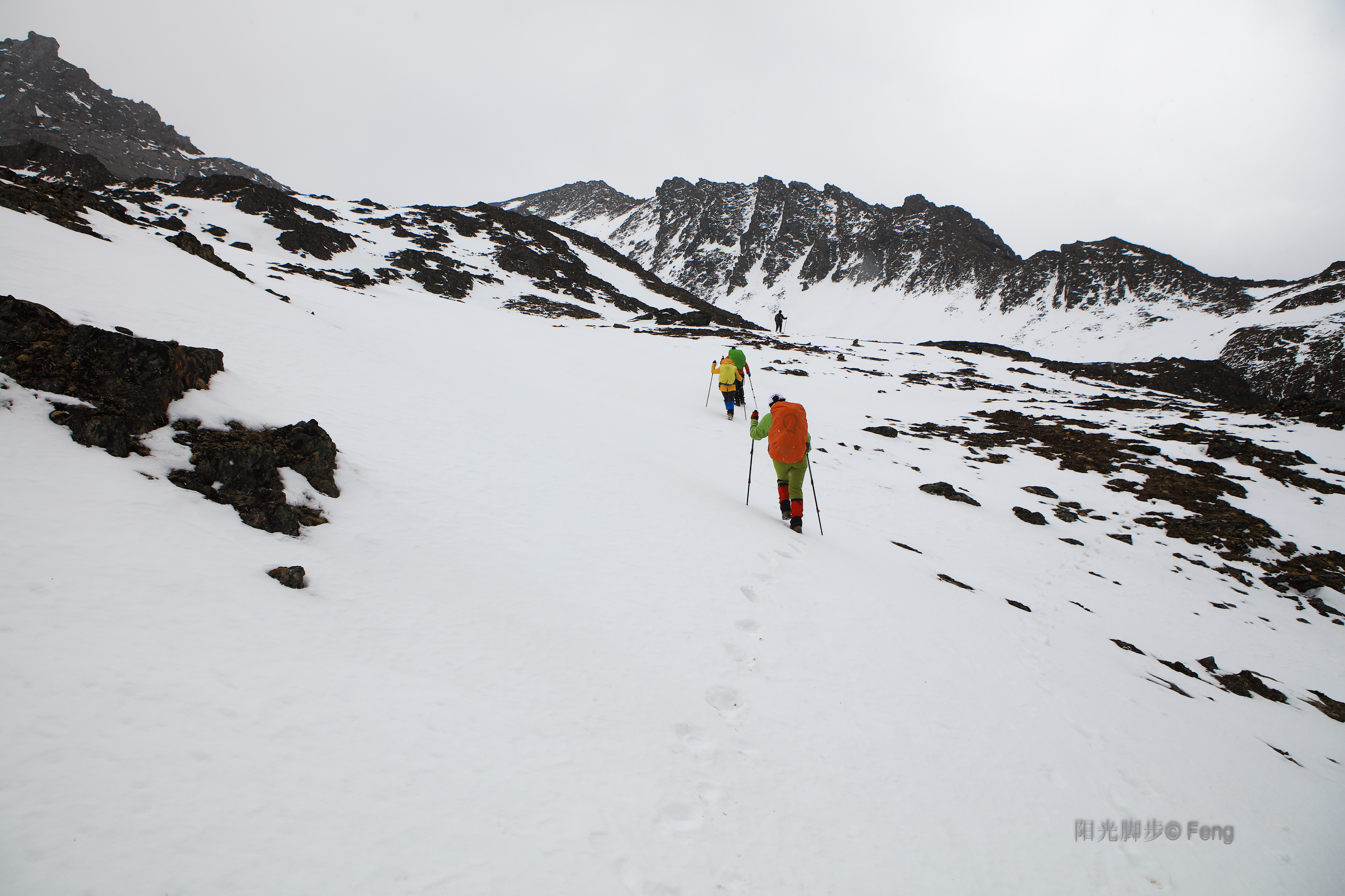 梅里北坡,最美的遇见:翻越雪山(原创)
