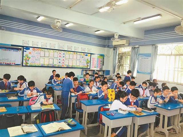 课间10分钟"玩"出智慧 深圳上沙小学推进课间"静文化"成效显著