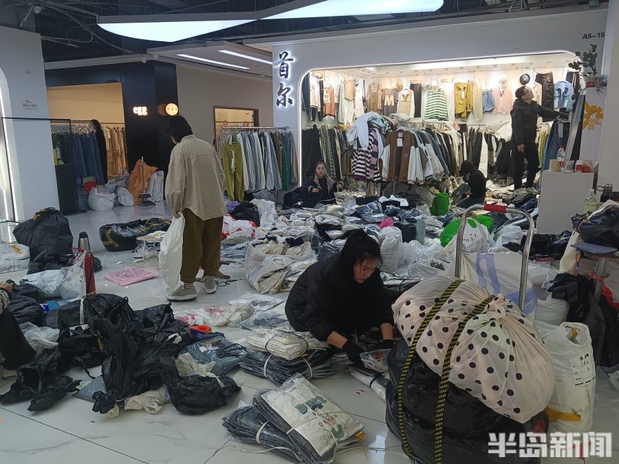 海量春装上新,即墨服装市场采批忙