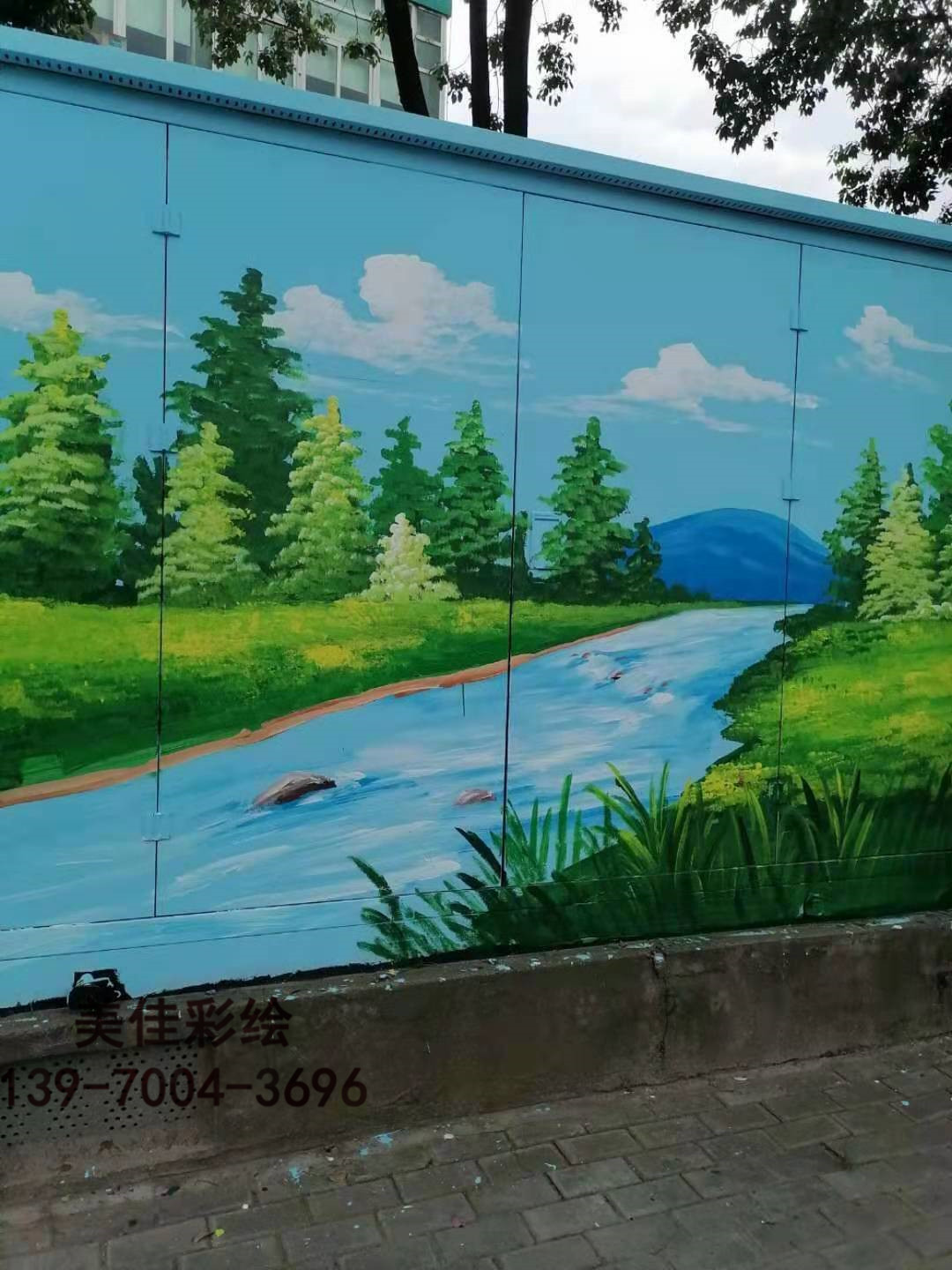 南昌墙绘南昌墙体彩绘手绘墙涂鸦壁画团队