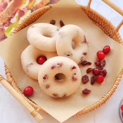蔓越莓甜甜圈米糕"莓"好春光日志