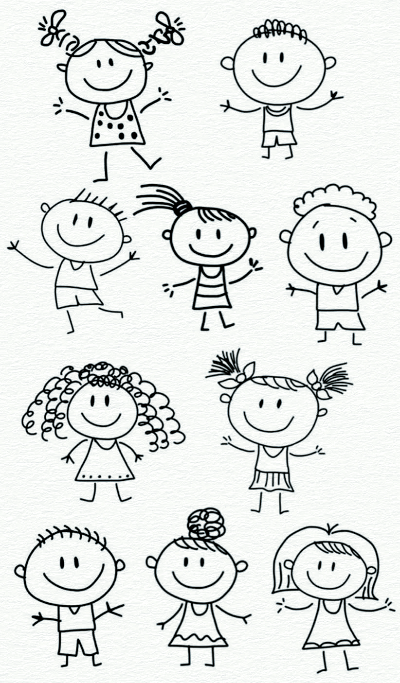 简而言之,简笔画小人的绘制是一门既简单又有趣的创作艺术