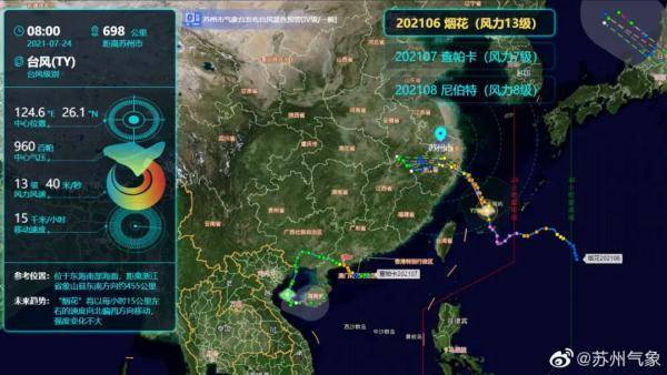 又一新台风生成!"烟花"已影响苏州!