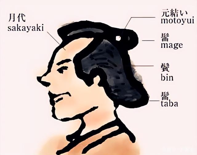 日本武士头发型 来历图片