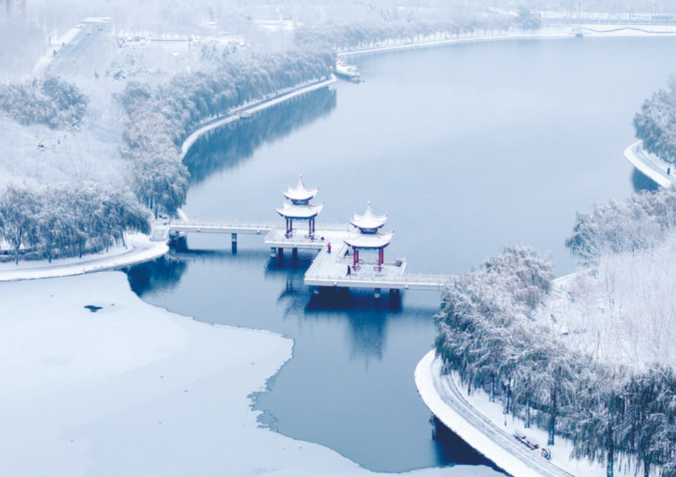 长春今天雪景图片图片