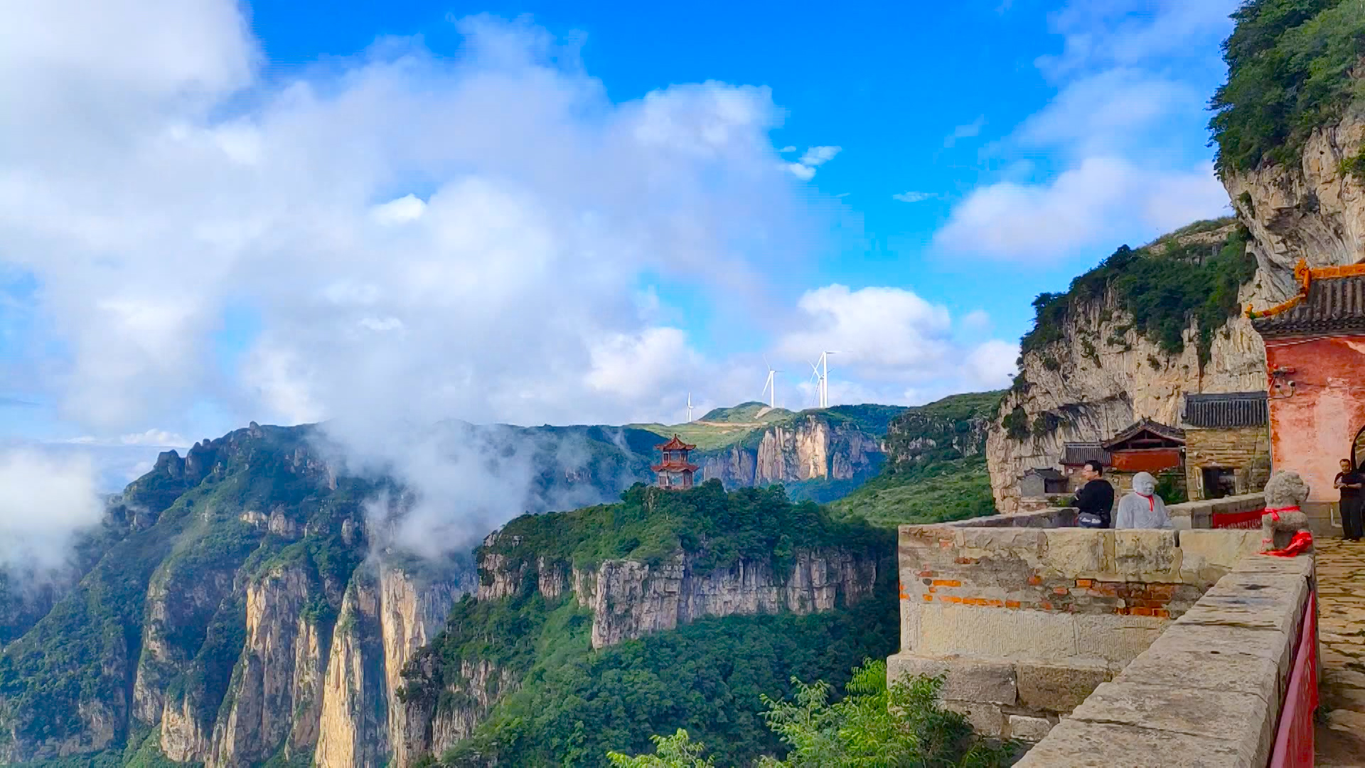 「"飞阅"中国」山西平顺金灯寺:雨后云海别样美
