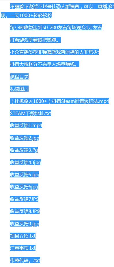 抖音steam擼音浪玩法,掛機一天收入1000 不露臉 不說話