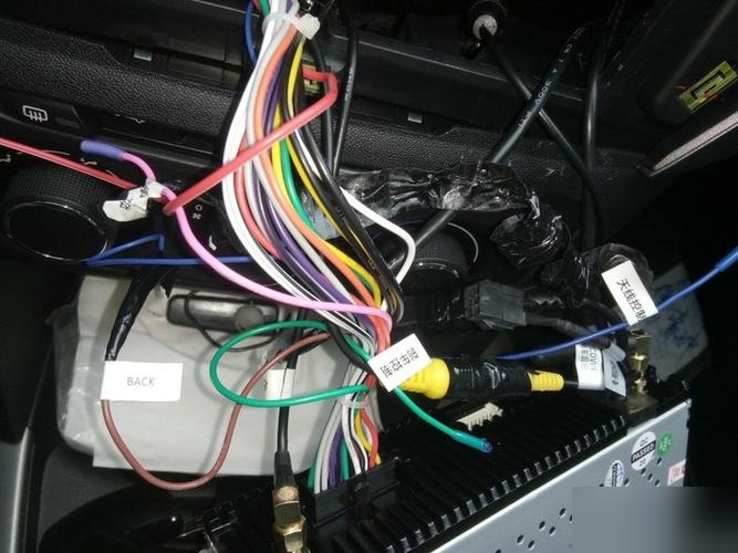 汽车导航仪接线图详细