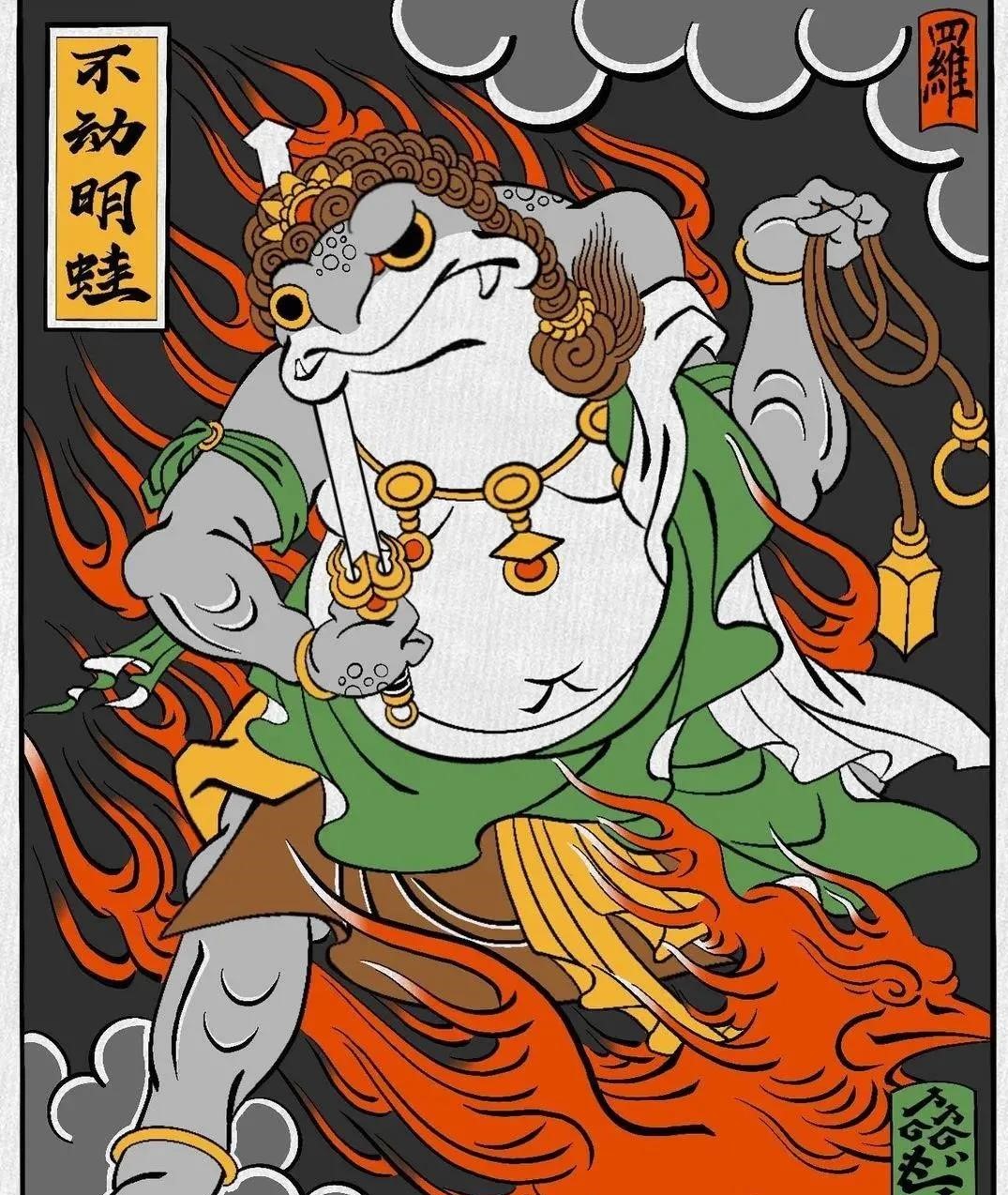 不动明王纹身含义及不动明王纹身图片推荐