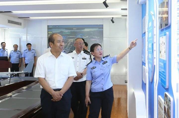 常绪扩到公安局调研督导重点工作