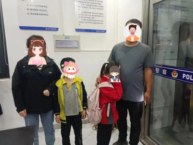 滑县一小女孩路边哭泣,原来是家长.