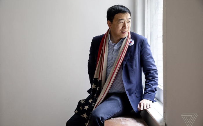 andrew yang正在推动大科技公司为用户数据付费