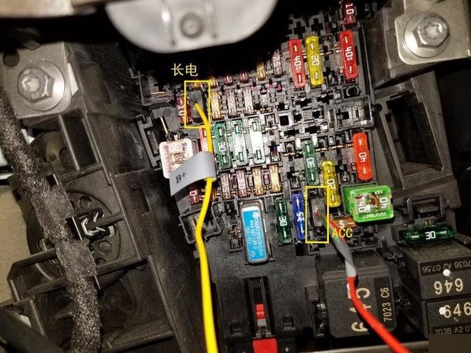 奥迪a6l点烟器不通电,奥迪a6l点烟器保险丝位置