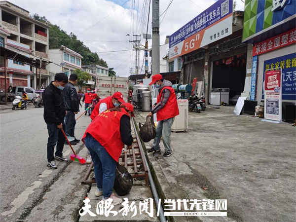 普安县龙吟镇:环境整治让镇区"靓"起来