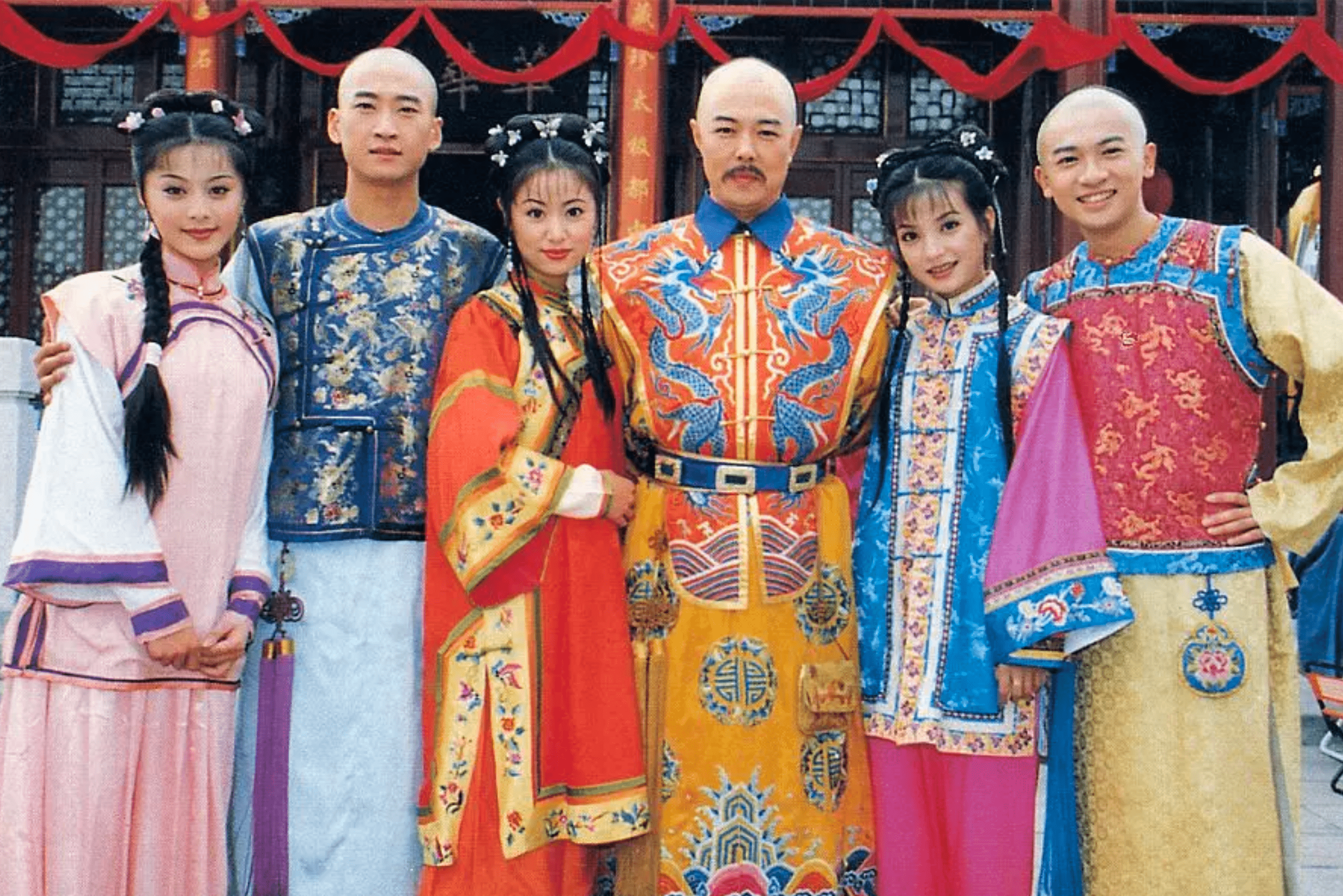 《还珠格格》永琪小燕子,尔康紫薇,蒙金锁柳青,萧剑晴儿,青春