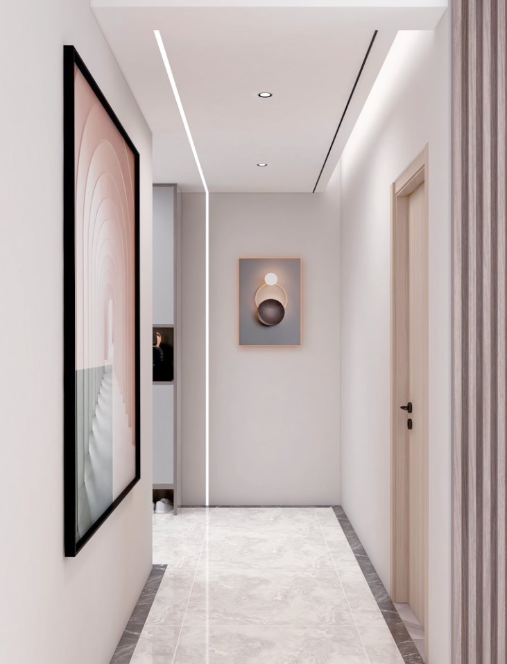 多种受欢迎的走廊天花吊顶设计款式!